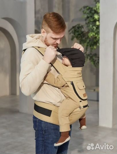 Эргорюкзак Хипсит для детей happy baby