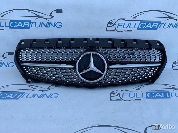 Решетка радиатора mercedes CLA w117 w 117 diamond