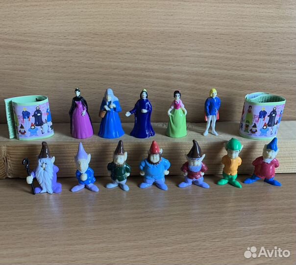 Белоснежка и семь гномов из киндер