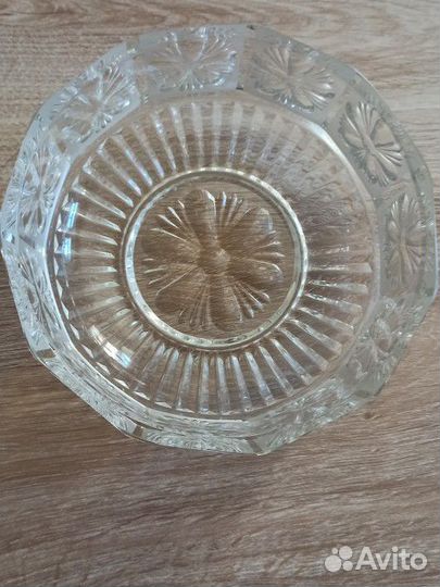 Ваза для фруктов графин хрусталь СССР винтаж