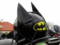 Шлем Бэтмена на мотоцикл