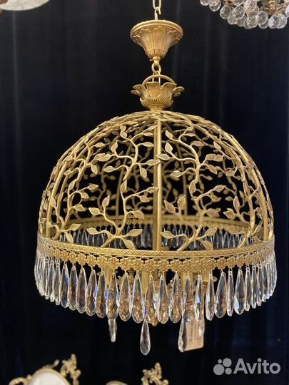 Люстра новая абажур