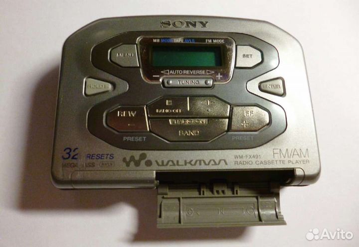 Кассетный плеер sony walkman