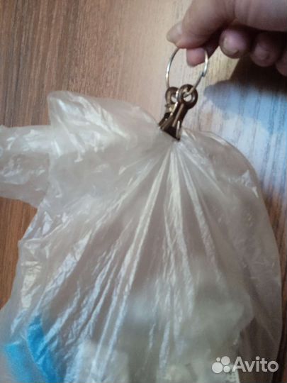 Зажимы для штор/металл новые.цена за 1 упаковку