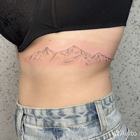 Татуировки нежные