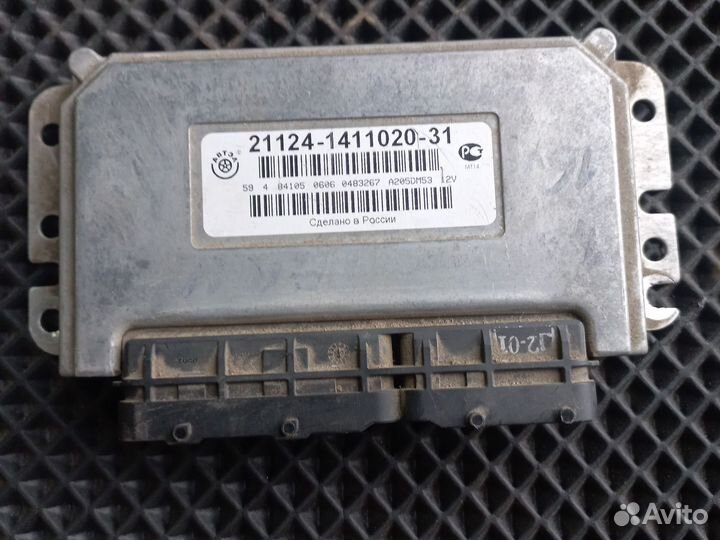 Эбу мозги на ваз 21124 январь 7.2