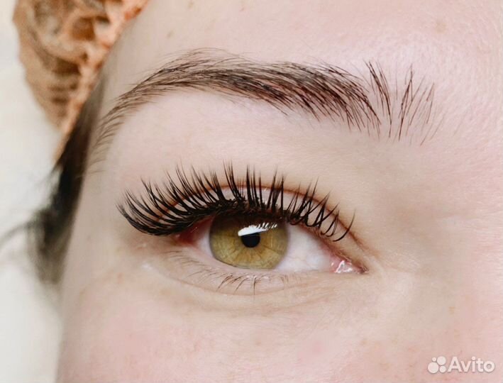 Наращивание ресниц, ламинирование ресниц/бровей