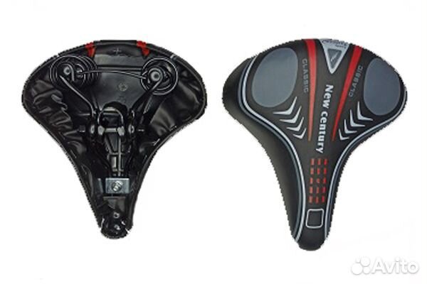 Сидение для велосипеда 210х240, с черными пружинам