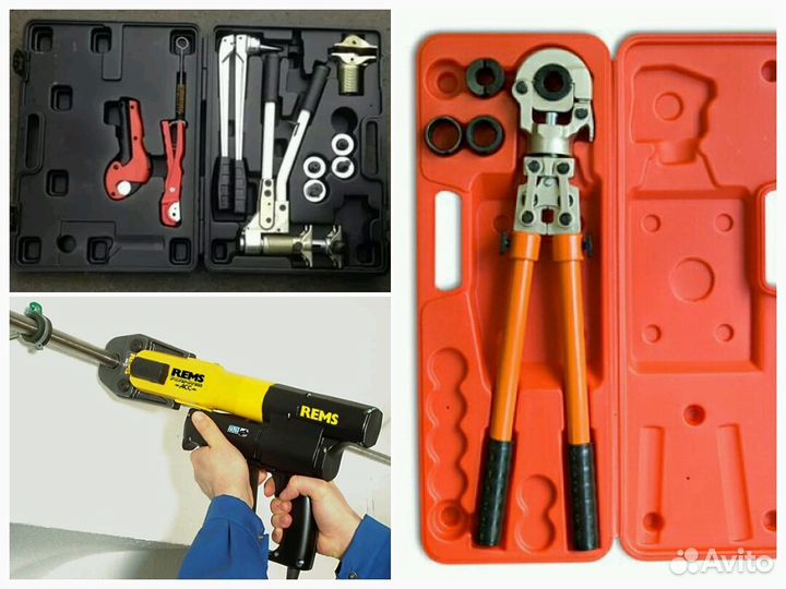 В аренду инструмент Рехау, Upanor, Пресс клещи