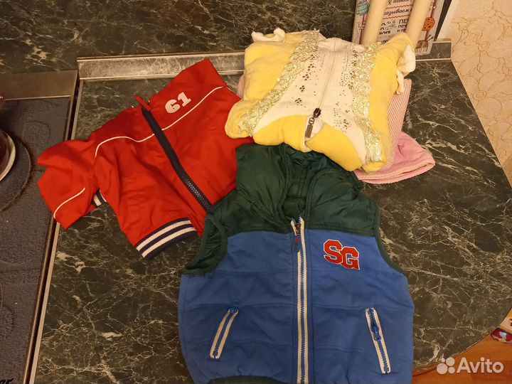 Детские Ветровки, безрукавки, курточки (К1-К2)