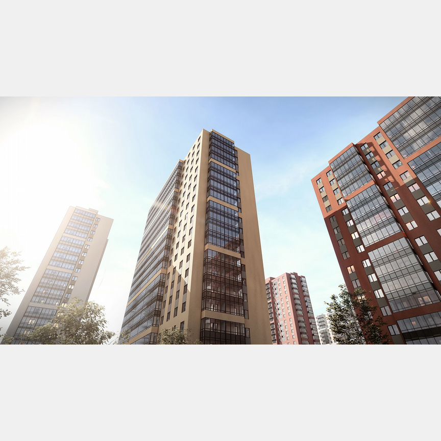 1-к. квартира, 35,3 м², 1/21 эт.