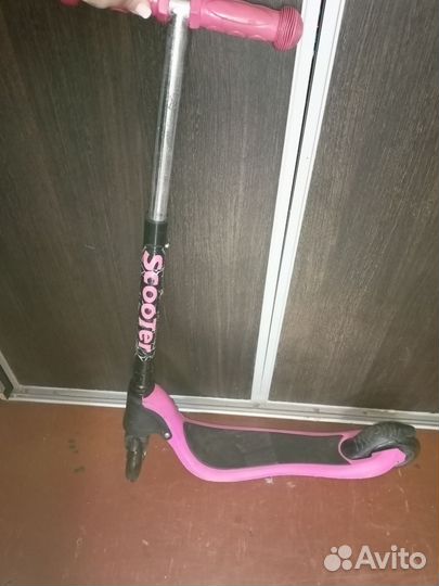 Самокат детский двухколесный для девочки