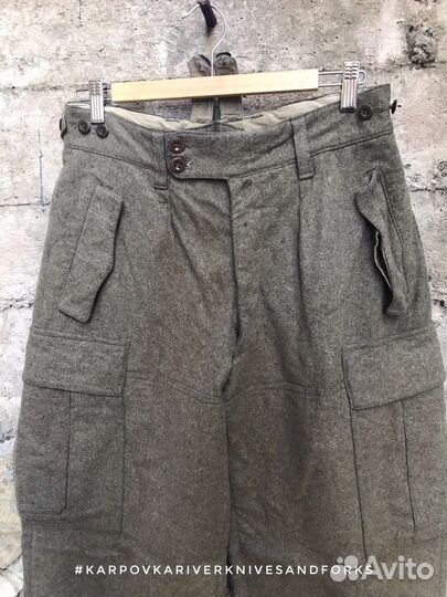 Брюки Bundeswehr, сукно, 44-46, 1976 г