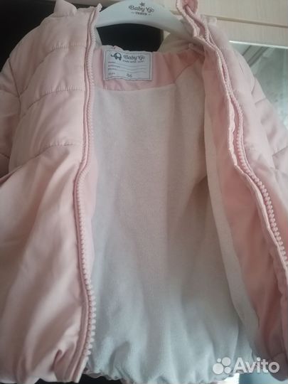 Куртка на девочку 86