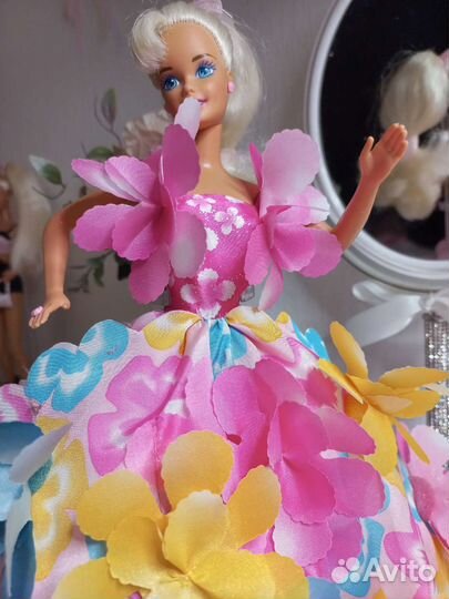 Платье для барби 90х, blossom beauty barbie