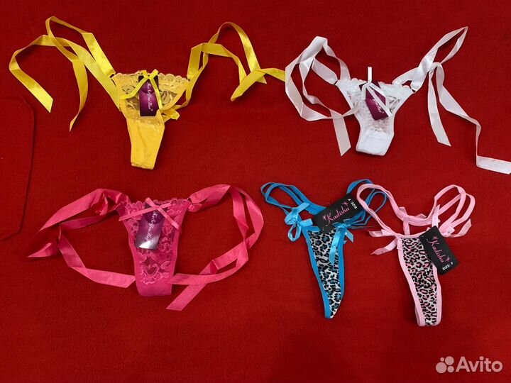 Сексуальное женское нижнее белье пакетом, 35 шт