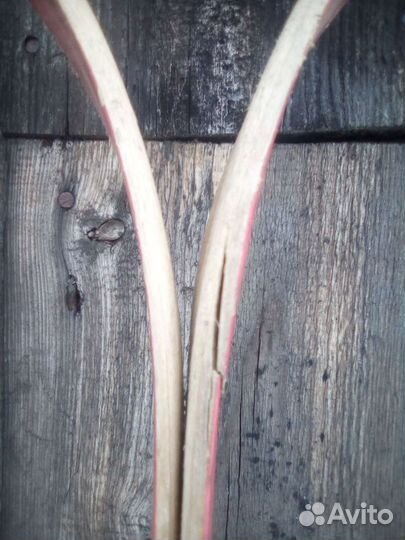 Лыжи деревянные