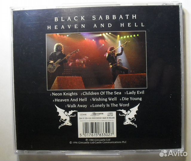 CD black sabbath 
