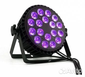 Светомузыка, rgbwyuv 6in1 М LED PAR, прожектор