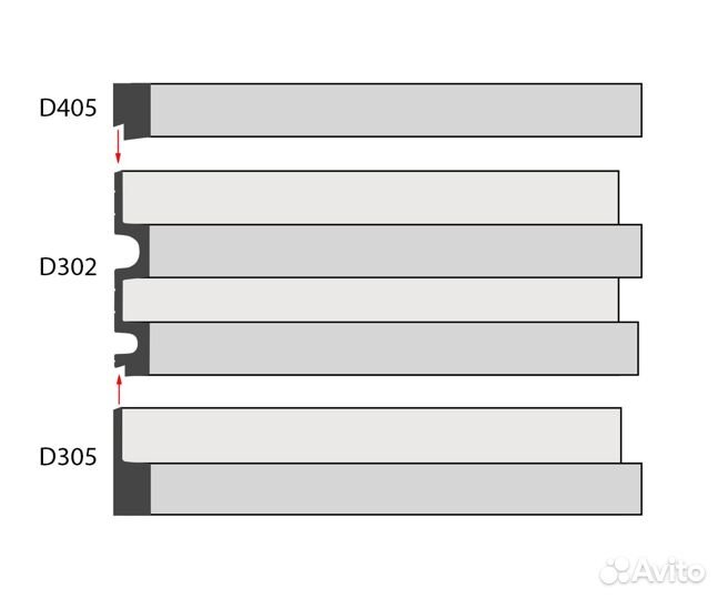 Молдинг decomaster D405-115 дм(31*21*2900 мм)