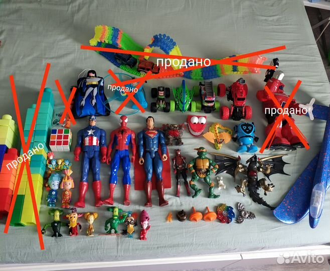 Фигурки Супергерои машинки монстр трак