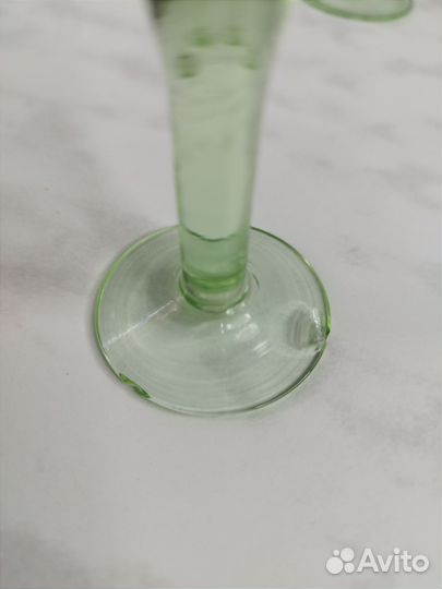 Фужеры цветной хрусталь СССР