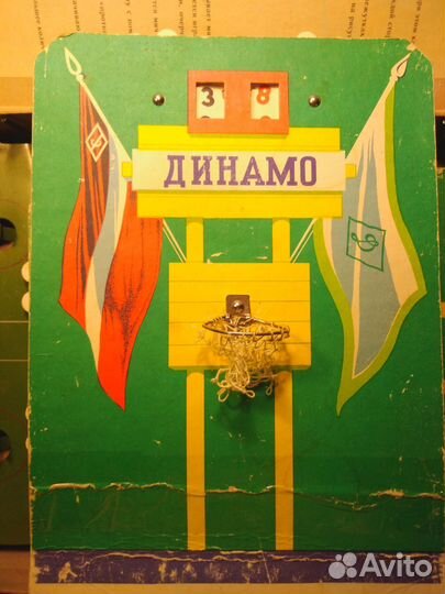 Игра настольная баскетбол СССР