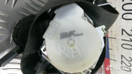 Ремень безопасности с пиропатроном сиденья передне