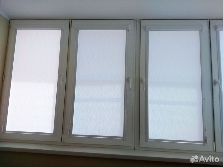 Рулонные шторы с установкой