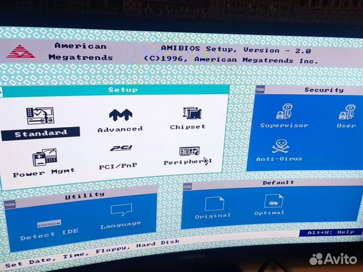 Рабочий ретро пк socket 7