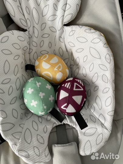 4moms MamaRoo new серебро электрокачели