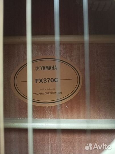 Электроакустическая гитара yamaha FX370