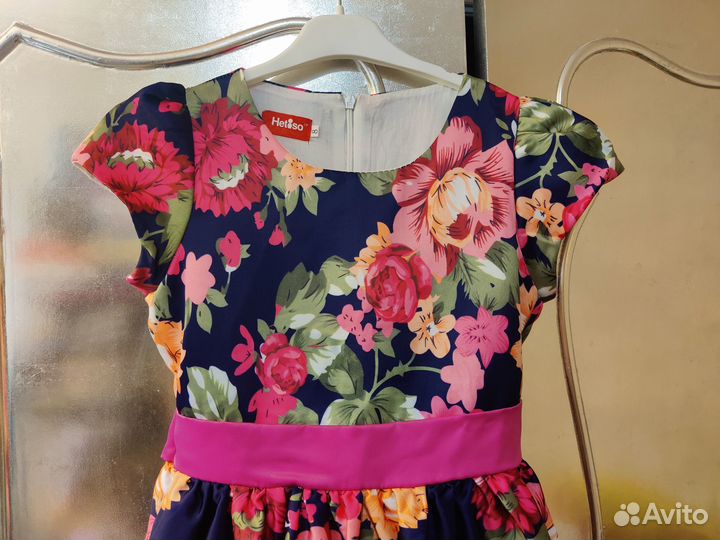 Платье нарядное 134-140