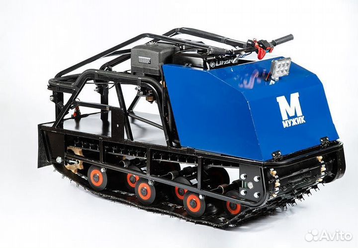 Мотобуксировщик Мужик 600 Long 15л.с В рассрочку