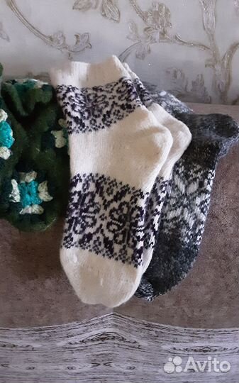 Носки шерстяные