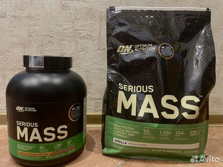 Гейнер serious mass optimum nutrition