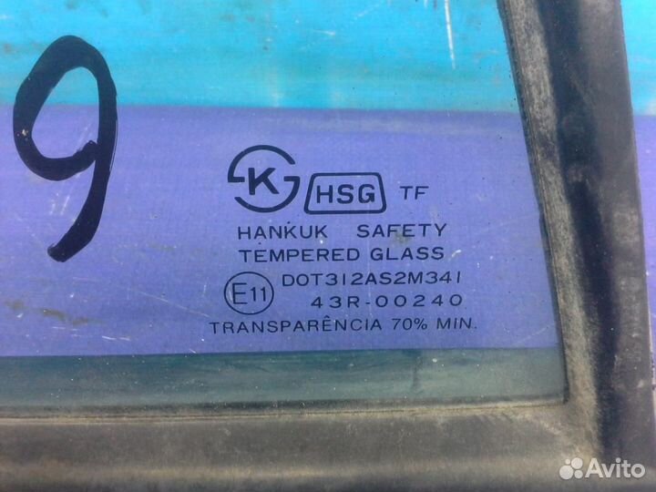 Стекло двери задней левой Daewoo Nexia 1995-2016