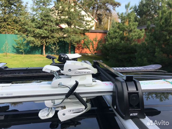 Багажник для лыж и сноубордов Inter Ski 3 Black In