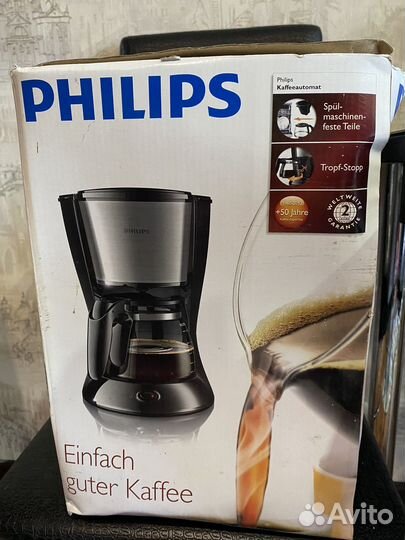 Кофеварка капельная philips