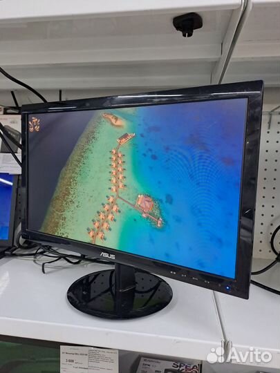 Широкоформатный 20 дюймовый монитор с гарантией