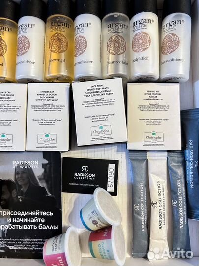 Дорожный набор косметики Radisson Hotel миниатюры