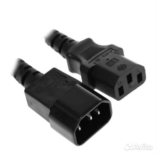 Кабель питания компьютера от ибп 1.2-1.8 м