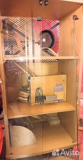 Витрина клетка стеллаж