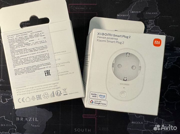 Умная розетка Xiaomi SMART Power Plug 2, Новая