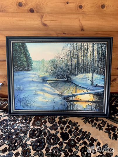 Картина маслом на холсте 