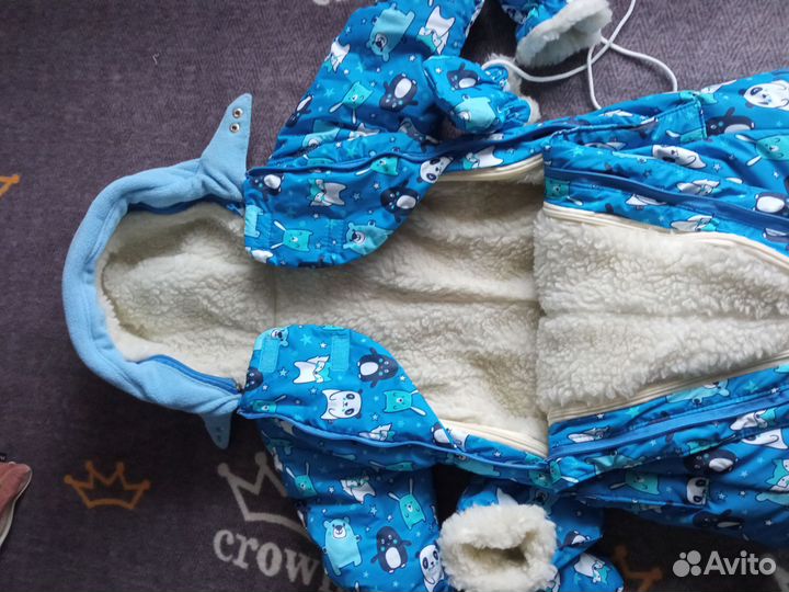 Комбинезон конверт зимний