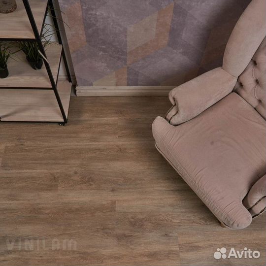 Виниловый ламинат Ceramo Vinilam 6151-D03 Дуб Имби