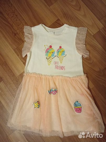 Платье для девочки 86