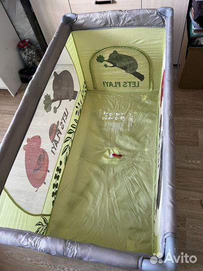 Детская кровать манеж