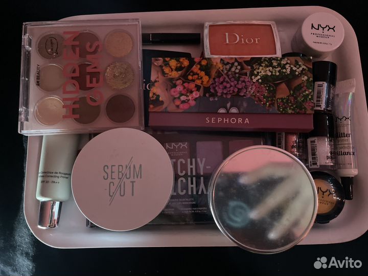 NYX, Dior, Givenchi, Mac, Shiseido, Smashbox